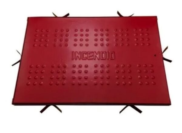 Tampão de ferro fundido reforçado para recalque 40x60cm